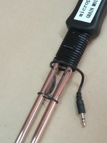 Sensor De Humedad A Puncion Con 2 Pinches P/cereales 7821
