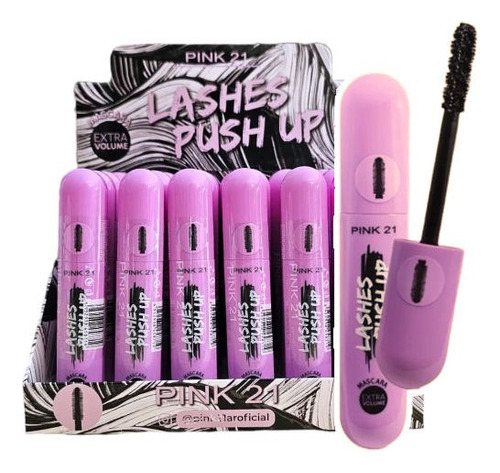 Rimel Mascara De Pestañas Lashes Up Pink21 Extra Volumen