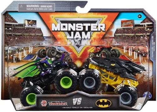 Monster Jam Vehiculo  Bakugan Dragonoid Vs Batman
