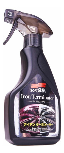 Limpiador De Llantas Descontaminador Ferrico Soft99 Iron