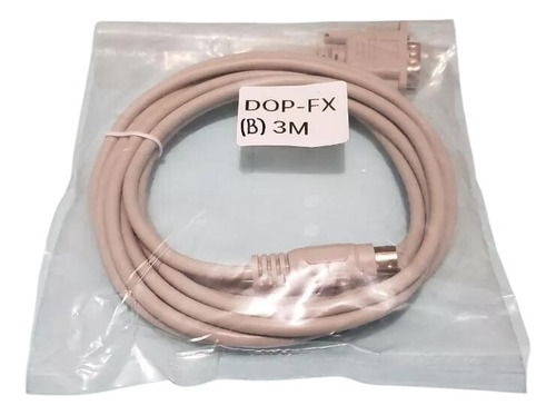 Cable Adapter Para Plc Mitsubishi - Hmi Delta Dop(b)-fx-3m.