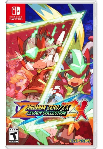 Mega Man Zero/zx Legacy Collection Switch - Físico