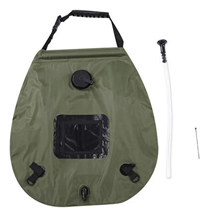 Bolsa De Ducha De Acampar Solar, Exterior Portable 8gpht