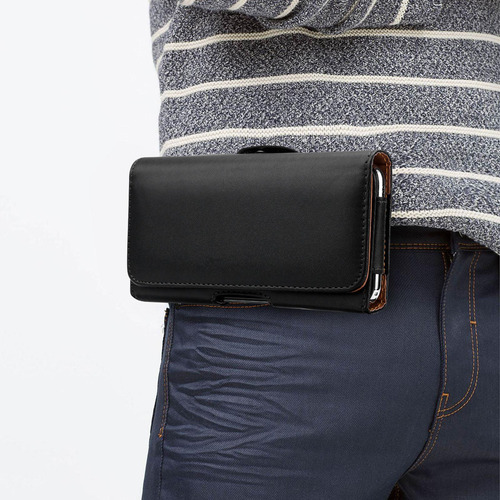 Riñonera Para Teléfono Para Hombre, Patrón Liso M