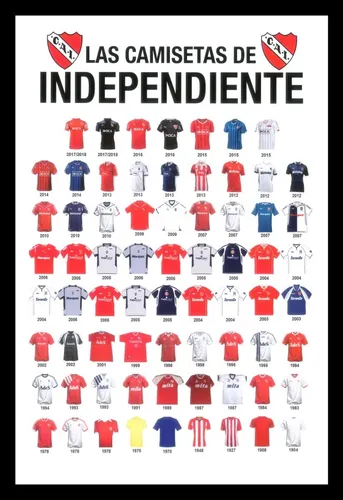 Todas las outlet camisetas de independiente