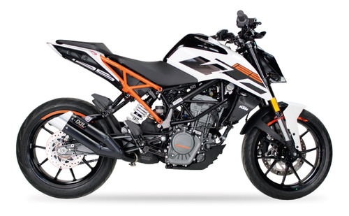 Caño De Escape Ixil Dual Slip On Ktm Duke 125 2017/2019