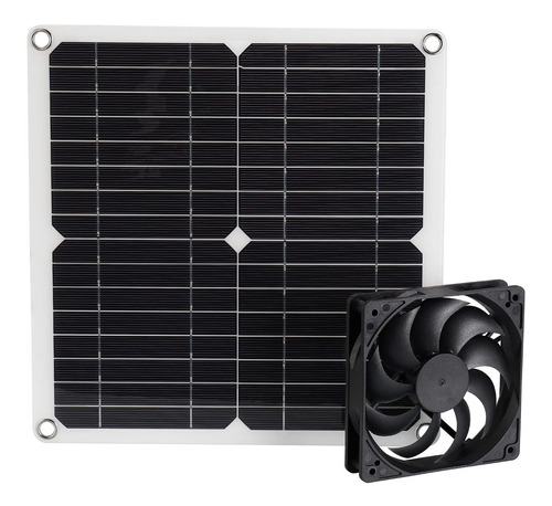 Tkorw Ventilador Escape Panel Solar Portatil 20 Para Ip65 Al
