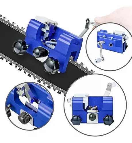 Para Afilador De Motosierra + Juego De 5 Cabezales De