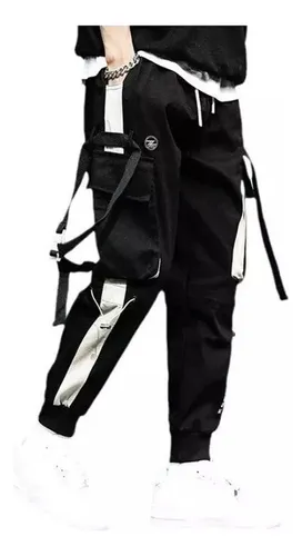 comprar Calças Cargo Casual Harem Joggers Hip Hop Para Masculina