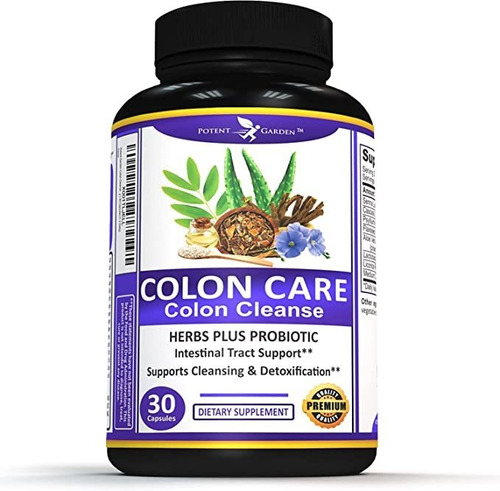 Potent Garden 15 Day Quick Colon Cleanse & Detox Para Regul