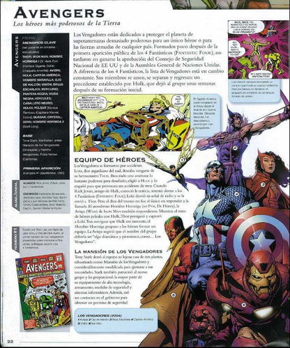 Enciclopedia Marvel Guia Definitiva Personajes Del Universo