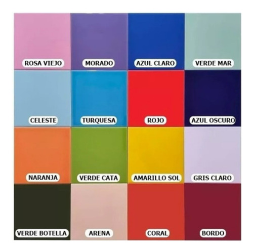 Azulejos De Colores Para Mosaiquismo ( Pack X 20)
