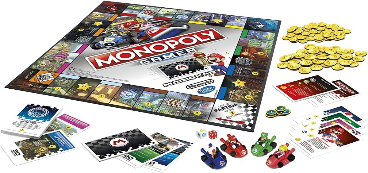 Monopoly Mario Kart Juego De Mesa Gamer Nuevo Modelo E1870 ...