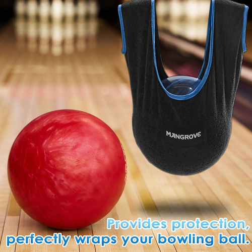 2 Pack Bolsa Pulidora Microfibra Mangrove P/ Bola De Boliche