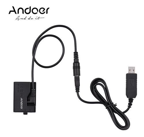 Andoer Ack-e10 5v Usb Dummy Bateria Dc Acoplador