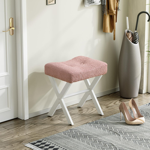 Taburete De Tocador Memobarco, Taburete De Maquillaje De Asi