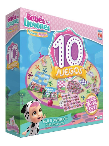 Imagen 1 de 5 de Juego De Mesa Fotorama Bebés Llorones 10 Juegos