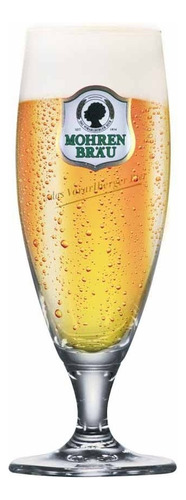 Taça De Cerveja Rótulo Frases Prestige Mohre Cristal 270ml Cor Incolor