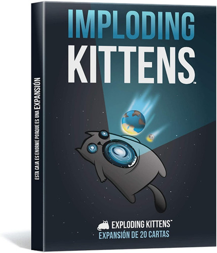 Imagen 1 de 3 de Juego De Mesa Imploding Kittens Expasion Exploding Kittens 