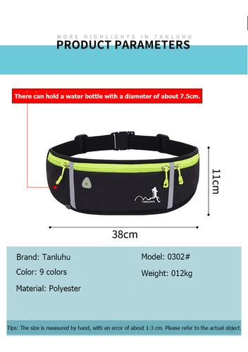 Mochila De Hidratación Riñonera Running Mariconera Bolsa