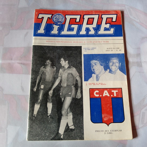 Revista Tigre 46 Mayo 80 Tigre En Primera Equipos 43 44 45  