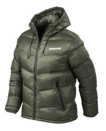 Campera Babolat Abrigo Liviana Inflada Simil Pluma C/capucha