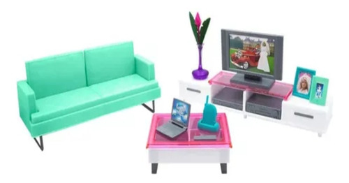 Muebles Muñecas Partes Casa Set Gloria Sala De Estar Sillon