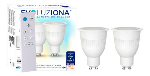 Kit Foco Dicroico Led Wave2 127v 2700-6500k Atenuable Tec