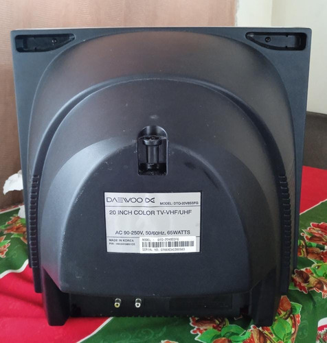 Imagen 2 de 3 de Televisor Daewoo 20 Pulgadas Sin Control