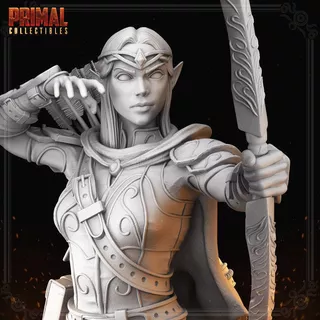 Busto De Elf Azel: ¡conquista El Masters Of Dungeons Quest!