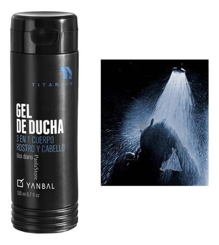 Titanium Gel De Ducha 3en1 Frasco 200ml Yanbal Surquillo 