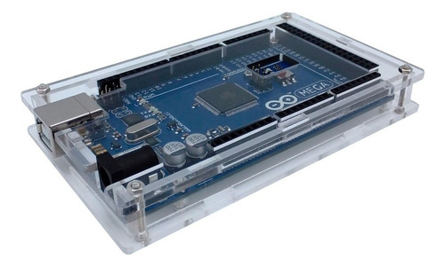 Caja Case Protector Acrílico Transparente Arduino Mega 2560