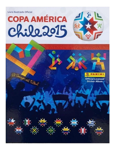 Álbum Copa América Do Chile 2015 Completo Figs Para Colar