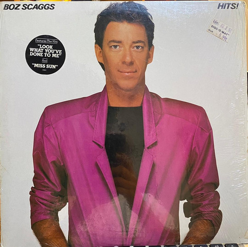 Disco Lp - Boz Scaggs / Hits!. Compilación (1980)