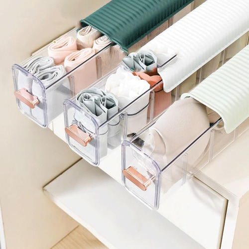 Cajón De Pared De 1 Pieza, Organizador De Ropa Transparente