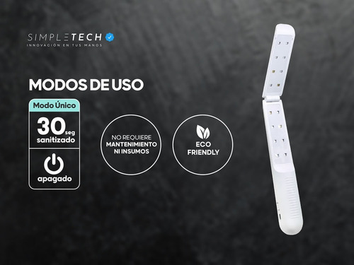 Imagen 4 de 6 de Vara Uvc - Esterilización De Superficies Ideal Ropa Textiles
