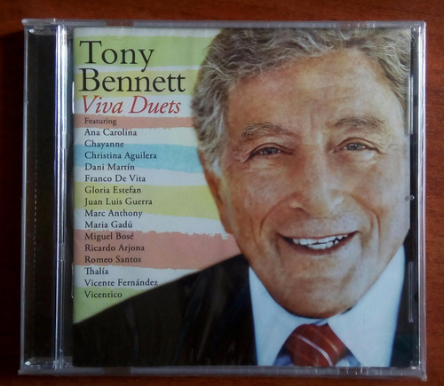 Tony Bennett Viva Duets Cd Original Y Nuevo