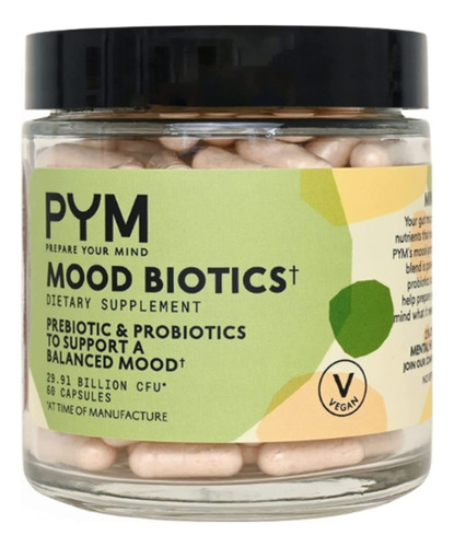 Pym Mood Biotics Cpsulas Prebiticas Y Probiticas, 22.91 Mil