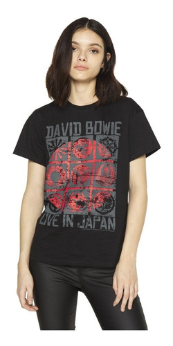 Remera Live In Japan Estampada Manga Corta Mujer Complot