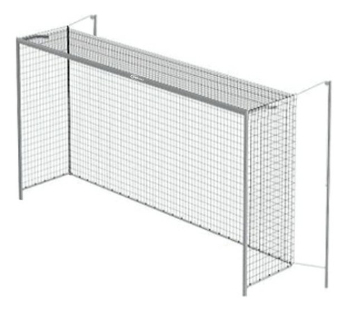 2 Redes De Arco Fútbol 7 (4x2)  2.5 Mm  Cajon 1.00m  1,00m