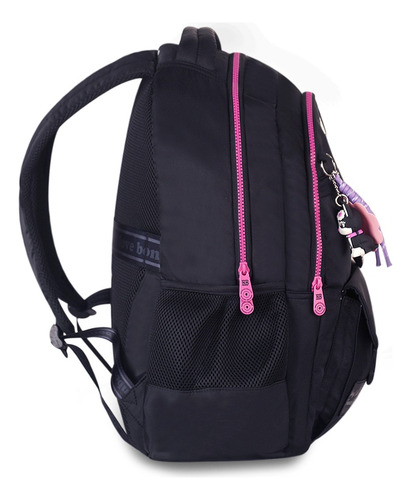 Mochila Rebecca Bonbon Estojo Lancheira Termica Cor Preto-verde Rb24593 Desenho Do Tecido Rb