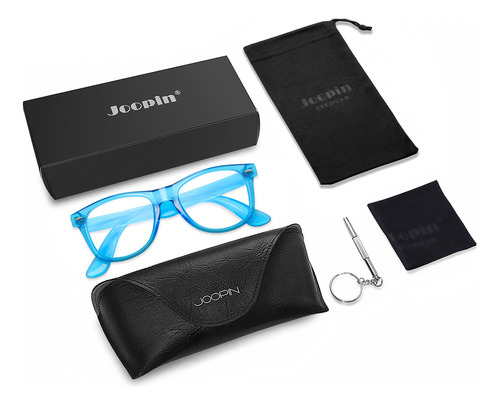 Lentes Fotocromáticos Para Computadora Luz Azul Hombre Mujer Azul Brillante Y Claro Joopin M2140