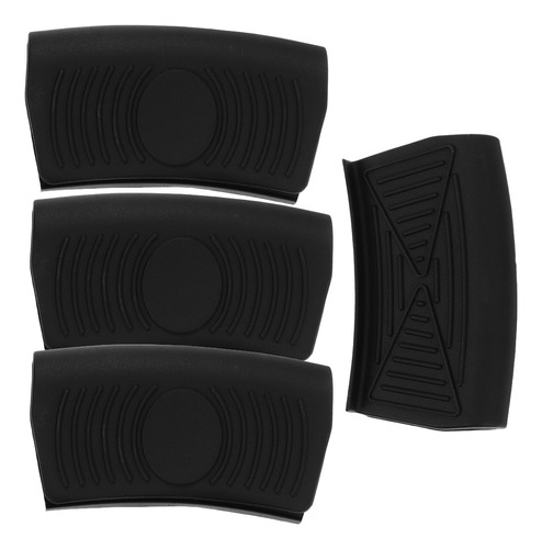 2 Pares De Fundas Para Mangos De Ollas: Silicona, Resistente