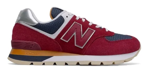 New balance 574 bordo cheap mujer
