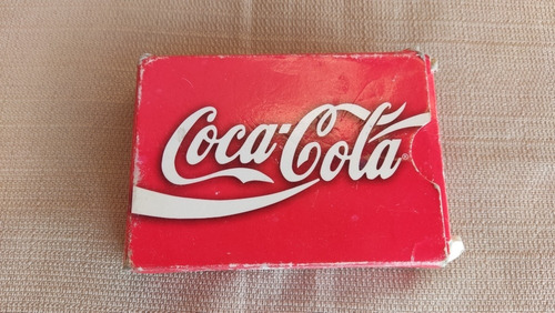 Baraja De Colección Cocacola Cartas Naypes Juego Vintage