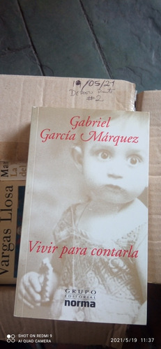 Libro Vivir Para Contarla. Gabriel García Márquez