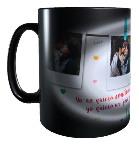 Taza Mágica Regalo Con Foto Personalizado San Valentin