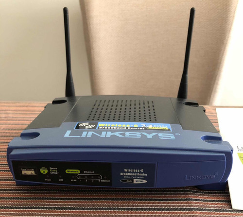 Router Linksys Wrt54g V8 Sin Detalles (Usado)