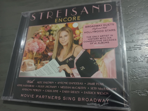 Barbra Streisand Encore ( Cd Importado )