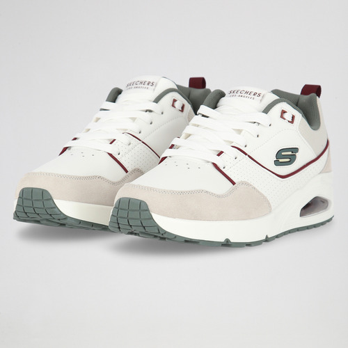 Zapatillas Skechers Street Uno Retro One Hombre En Blanco